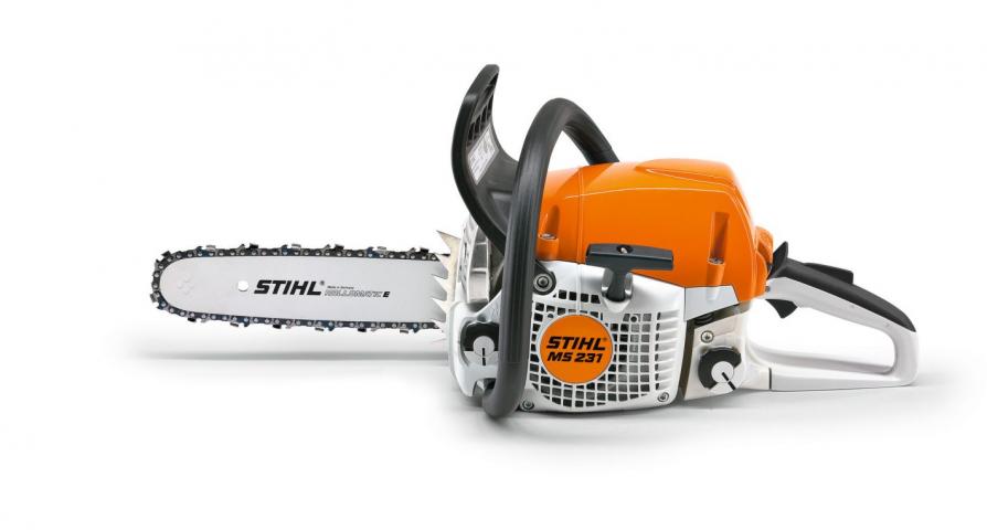 Бензинов верижен трион Stihl MS 231, снимка 4 - Верижни триони