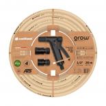 К-кт Градински маркуч с конектори 1/2" 20м GROW