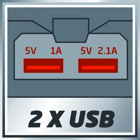 USB адаптер TC-CP 18Li S PXC Einhell, снимка 3 - Батерии и зарядни устройства