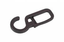 Кука пластмасова 10 бр. в пакет тъмна