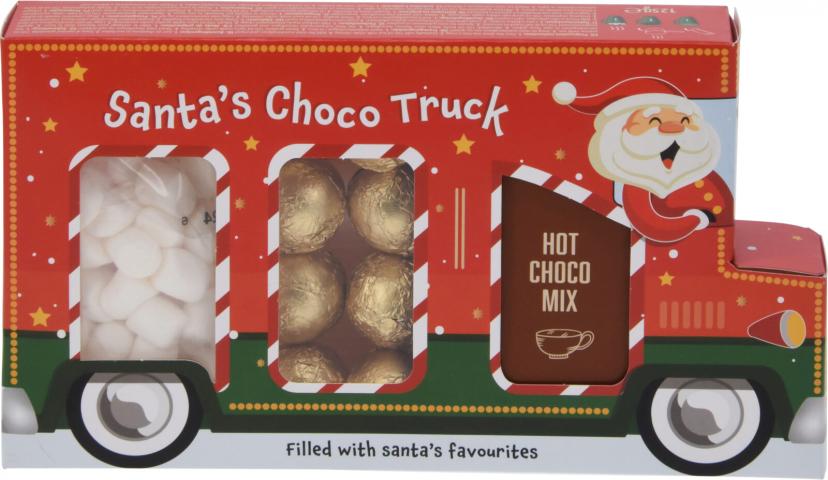 Камионът с горещ шоколад на Дядо Коледа - Коледни артикули
