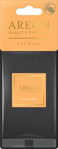 Aроматизатор Ареон Premium Gold amber - Автопринадлежности