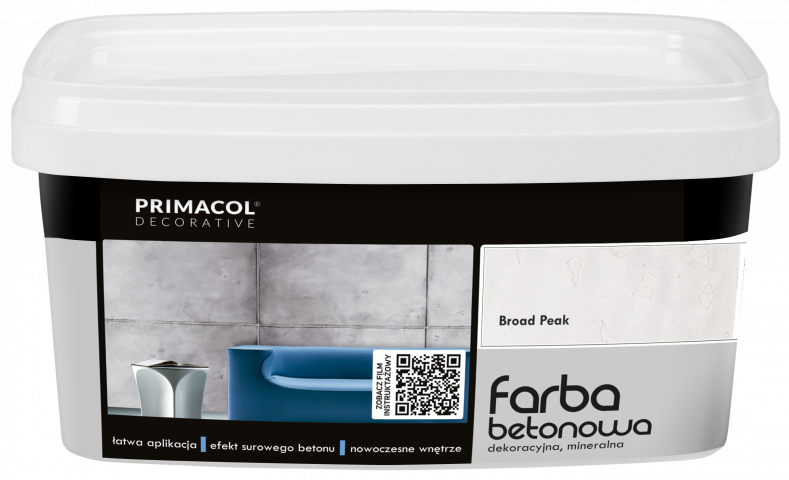Ефектна боя Primacol Бетон 8 кг - Ефектни бои за стени