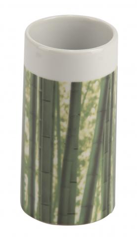 Чаша Bambus бяла/зелена - Чаши
