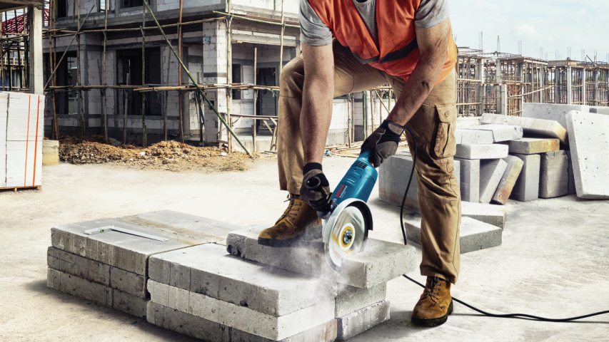 Ъглошлайф Bosch GWS 2200-230, снимка 4 - Ъглошлайфи 230мм