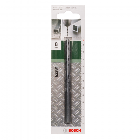 Свредло HSS-R Bosch 8х75х117мм - Свредла за метал