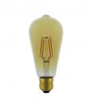 LED филаментна крушка  ST64 Е27 6W 822lm 2500K