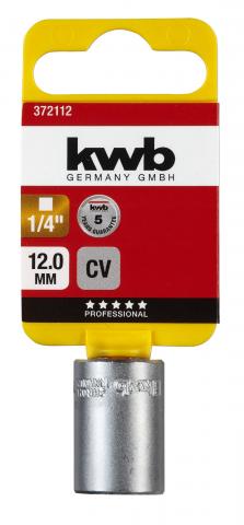 Вложка KWB 1/4'' 12 мм - Ръчни инструменти