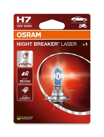 Aвтo крушка H7 Osram 12V 55W NL - Осветление