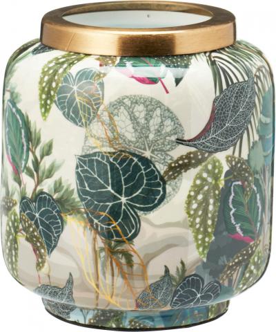 Ваза JUNGLE PRINT, 15.5см - Градинска декорация