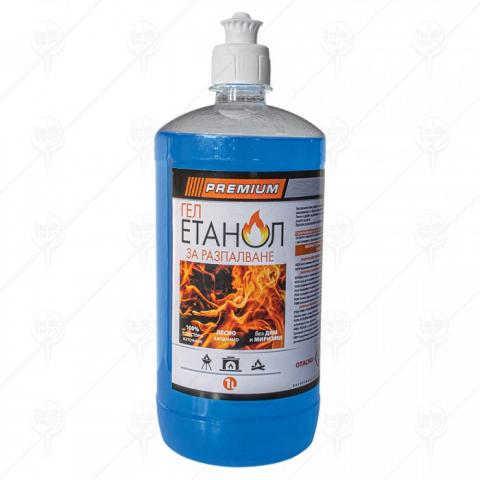 Етанол гел за разпалване PREMIUM 1л - Биоетанол