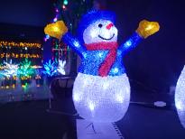 Снежен човек 16 LED OUT