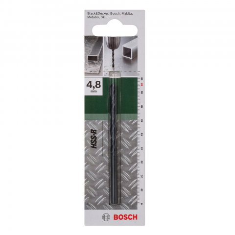 Свредло HSS-R Bosch 4.8х52х86мм - Свредла за метал