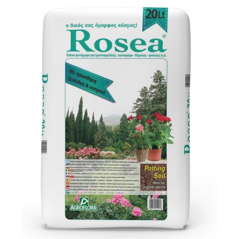 Rosea Почва за иглолистни растени и рози 20л - Рози и иглолистни