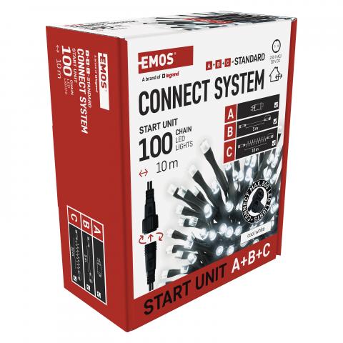 Основен комплект за свързване на вериги Standard, 10 м, снимка 3 - Светеща верига