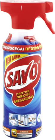 Savo против плесен спрей 0.5 л - Препарати за кухня