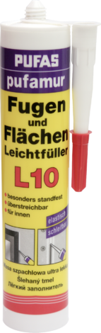 Течен стиропор - шпакловка за фуги Pufas, 310мл - Шпакловки