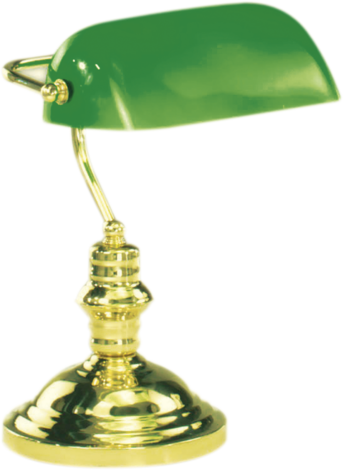 Настолна лампа 2491зелена - Лампи за бюро