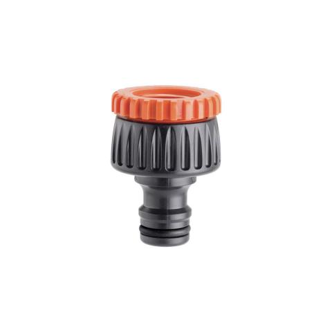 Връзка за кран с резба 1/2"- 3/4" - Пластмаса