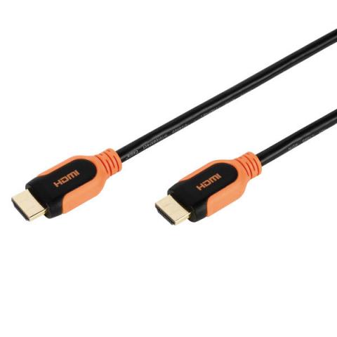 Kабел HDMI с Ethernet 2,0м 4K/3D Vivanco High Speed 42959 - Кабели и адаптери тв & аудио