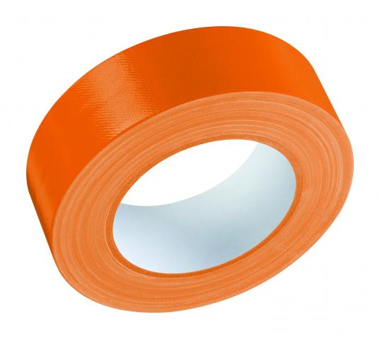 Текстилна лента оранж 50мм/50м - Хартиени ленти