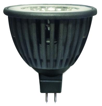LED крушка 5W 220V GU5.3 MR16 4000K COB Alu - Лед крушки gu5.3