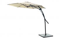Градински чадър Ф300 см, бежов
