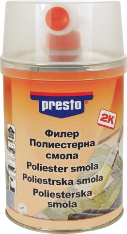 Полиестерна смола Presto 1000 г - Двукомпонентни лепила