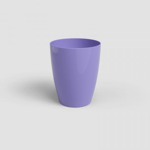 Кашпа за орхидея Fiji ф12.5 см лилава, снимка 3 - Пластмасови кашпи