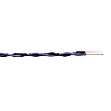 Кабел ПВУ-А1  2х0.75 син-черен 20 м руло - Гъвкави кабели с pvc изолация