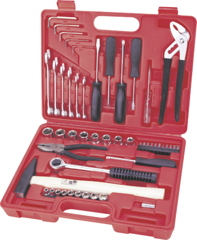 Куфар с инструменти 50 части - Комплекти ръчни инструменти