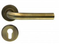 Дръжка Condi с кръгла розетка м.201 секр. ключ античен месинг