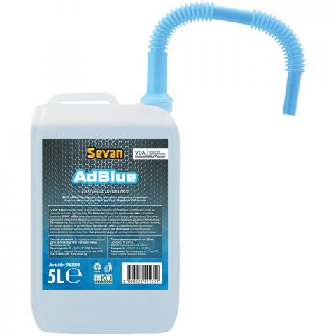 Течност за третиране отработени газове "AdBlue" HDPE с дозатор 5 L - Добавки за дизелови двигатели