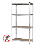 Стелаж De'Home Popular 180х90х40 см 4х175 кг поцинкован