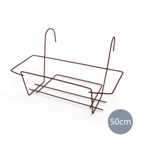 Стойка за сандъче 50 см кафява - Стойки за сандъчета