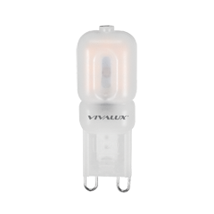 LED крушка 2.5W G9 топла пластик 180lm - Лед крушки g9