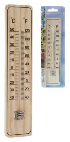 Термометър дърв. 22х5см - Термометри