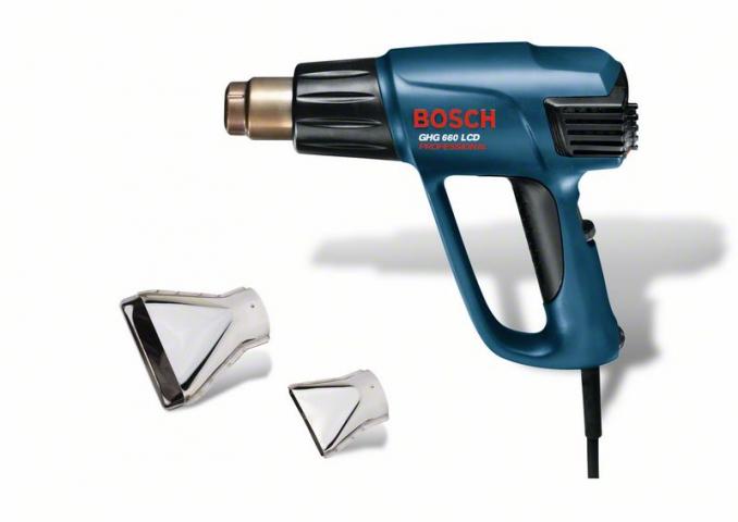 Пистолет за горещ въздух GHG 660 LCD Bosch Blue - Пистолети за горещ въздух