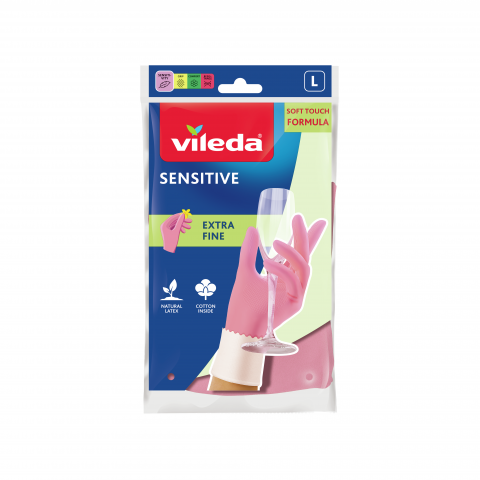 Ръкавици Vileda Sensitive L - Ръкавици