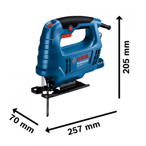 Прободен трион Bosch Blue GST 680, снимка 2 - Кабелни прободни триони