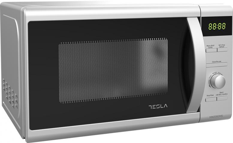 Микровълнова фурна Tesla MW2060MS, снимка 3 - Дребни уреди за кухнята, лична хигиена