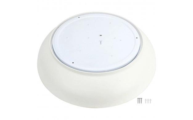 LED плафон Optonica 24 W бял/дърво, снимка 2 - Плафони
