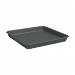 Подложка саксия 45х45см, VENEZIA SQUARE, антрацит