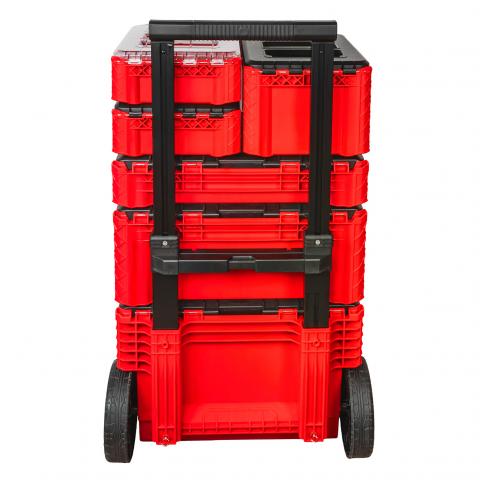 Модулна система с колела IP65 RDP-MSS7 55.6x112x42.4 см, снимка 3 - Куфари за инструменти