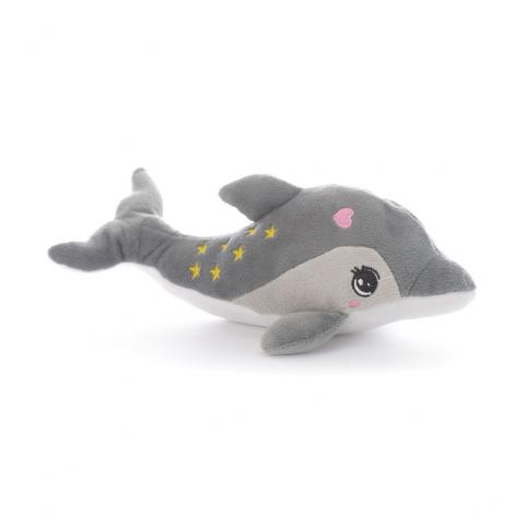 Плюшен делфин със звук 6см - Плюшени коледни играчки