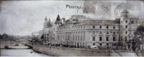 Декор Postcard grey inserto 2