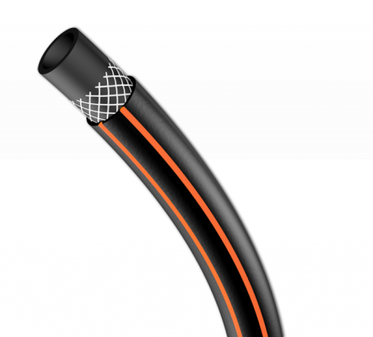 Маркуч градински Carat трислоен 3/4" 25 м, снимка 2 - Маркучи на ролка