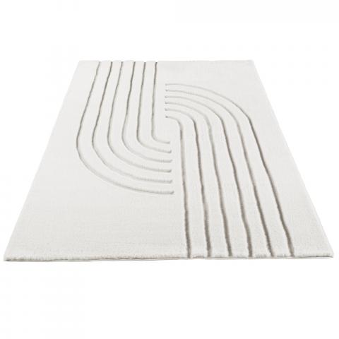 Килим Alaska White 80x150 см 0294, снимка 4 - Килими