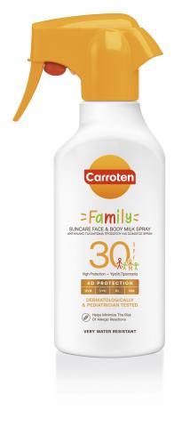 Спрей-мляко Carroten Family SPF30 270 мл - Други препарати