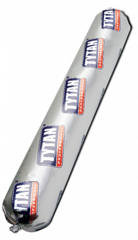 ПУ лепило-уплътнител Tytan Professional PU 45+ FC черен 600 мл - Монтажни лепила